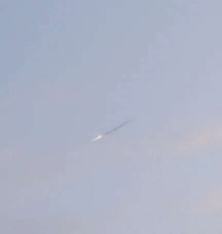 UFO Szeghalom, Kendereskert fölött
