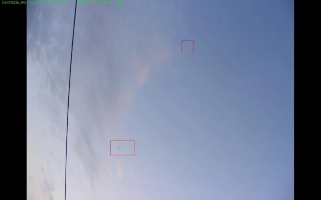 UFO Szeghalom, Kendereskert fölött