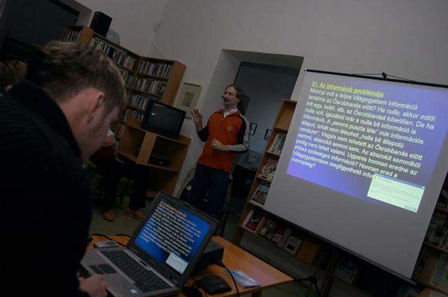 A Galaktika Baráti Kör vendége volt Aranyi László