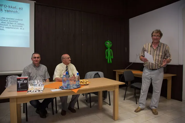 A Galaktika Baráti Kör vendége volt Knoll Gyula és Viszkok András