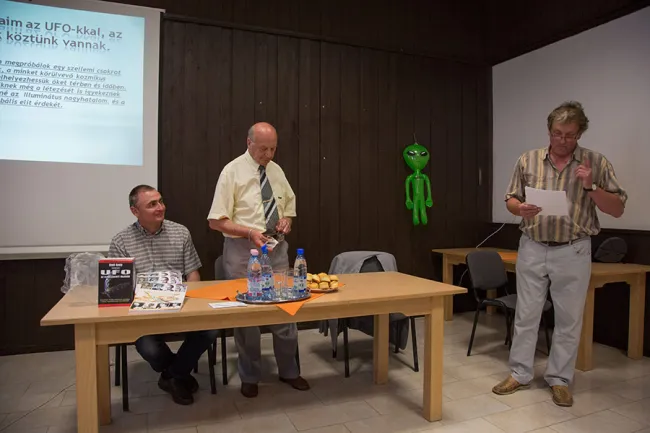 A Galaktika Baráti Kör vendége volt Knoll Gyula és Viszkok András