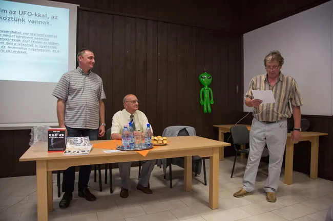 A Galaktika Baráti Kör vendége volt Knoll Gyula és Viszkok András