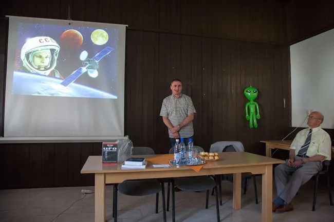 A Galaktika Baráti Kör vendége volt Knoll Gyula és Viszkok András