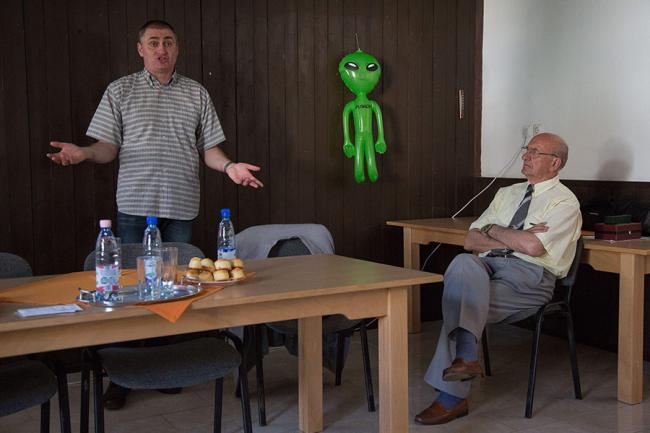 A Galaktika Baráti Kör vendége volt Knoll Gyula és Viszkok András A Galaktika Baráti Kör vendége volt Knoll Gyula és Viszkok András