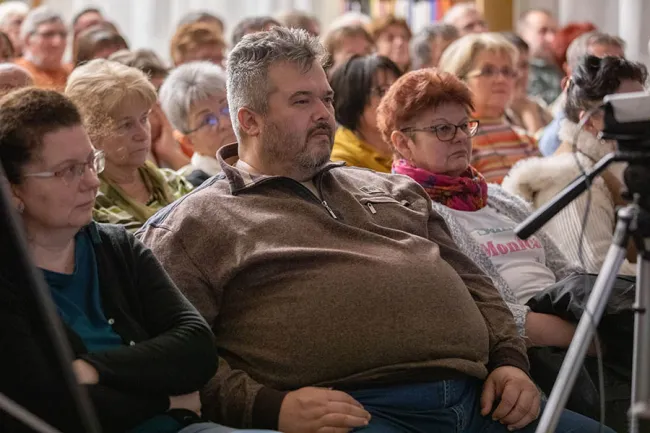 Kalmár János Rejtélyes középkor címmel tartott előadást Gyomaendrődön