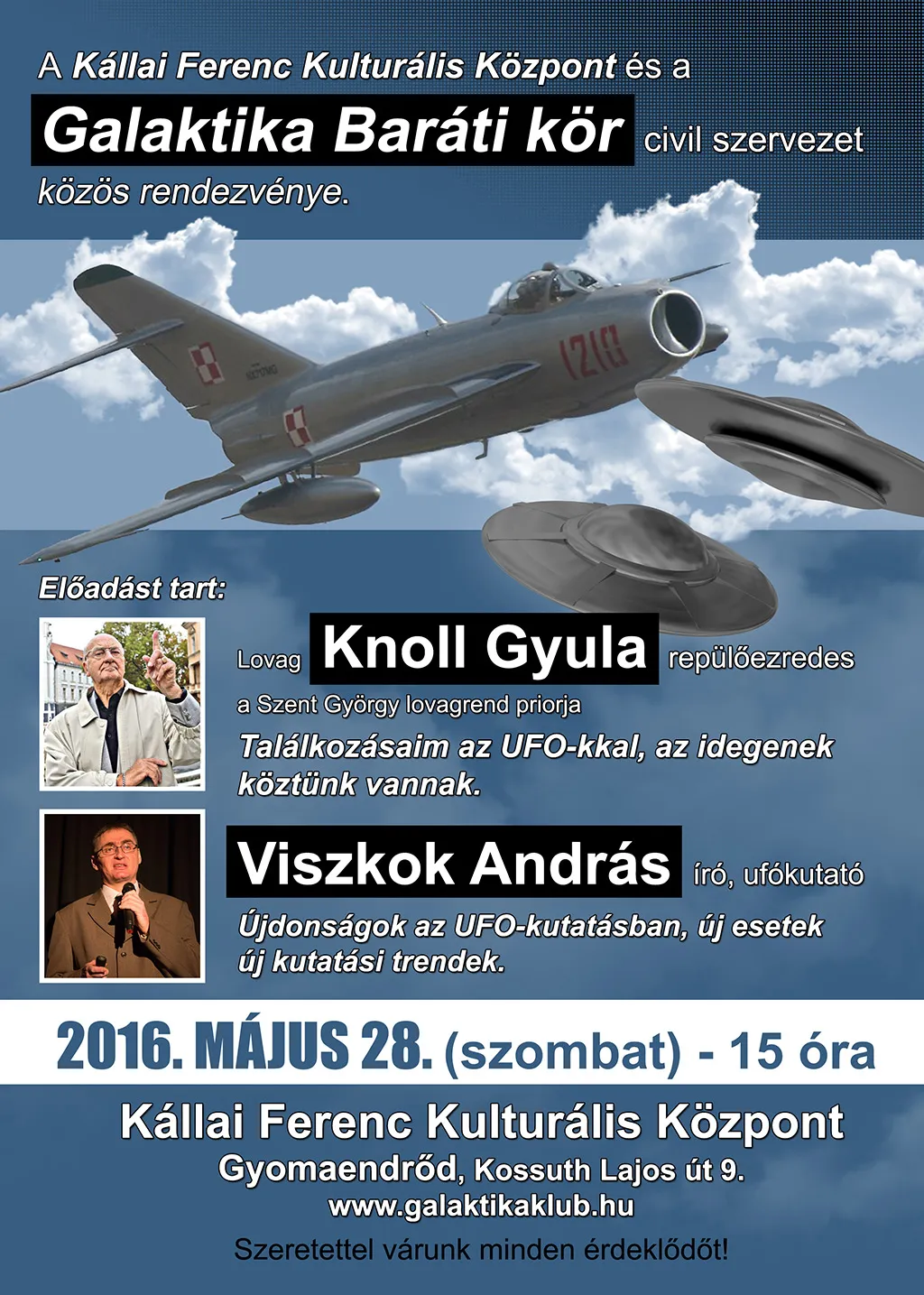A Galaktika Baráti Kör májusi rendezvénye